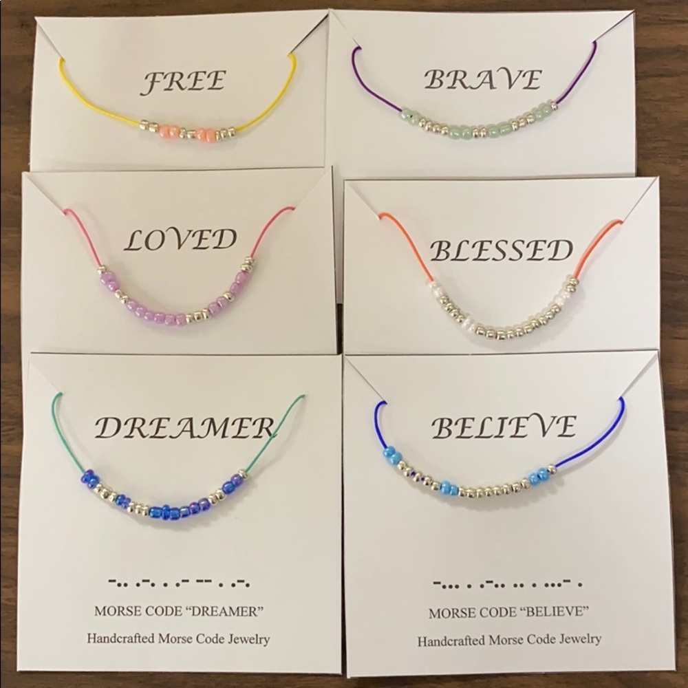 Morse Code Necklace